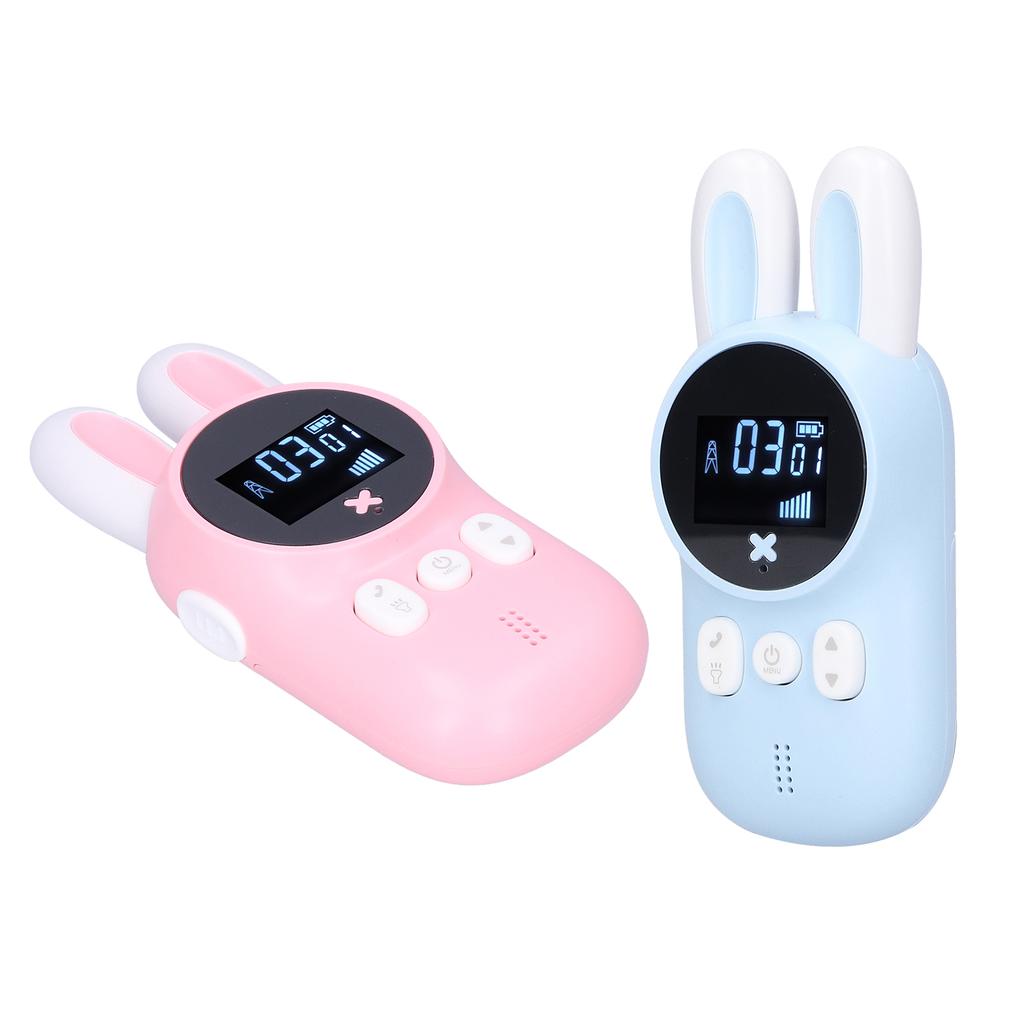 MX-XJ11 Children Walkie Talkies Portable 3KM Long Range UHF Walky Talky Toys with Lanyard