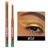 Cross-Border New Arrival Gel Eyeliner Metal Chameleon Eyeliner Color Changing Shiny Long Lasting Waterproof Eyeliner Pen