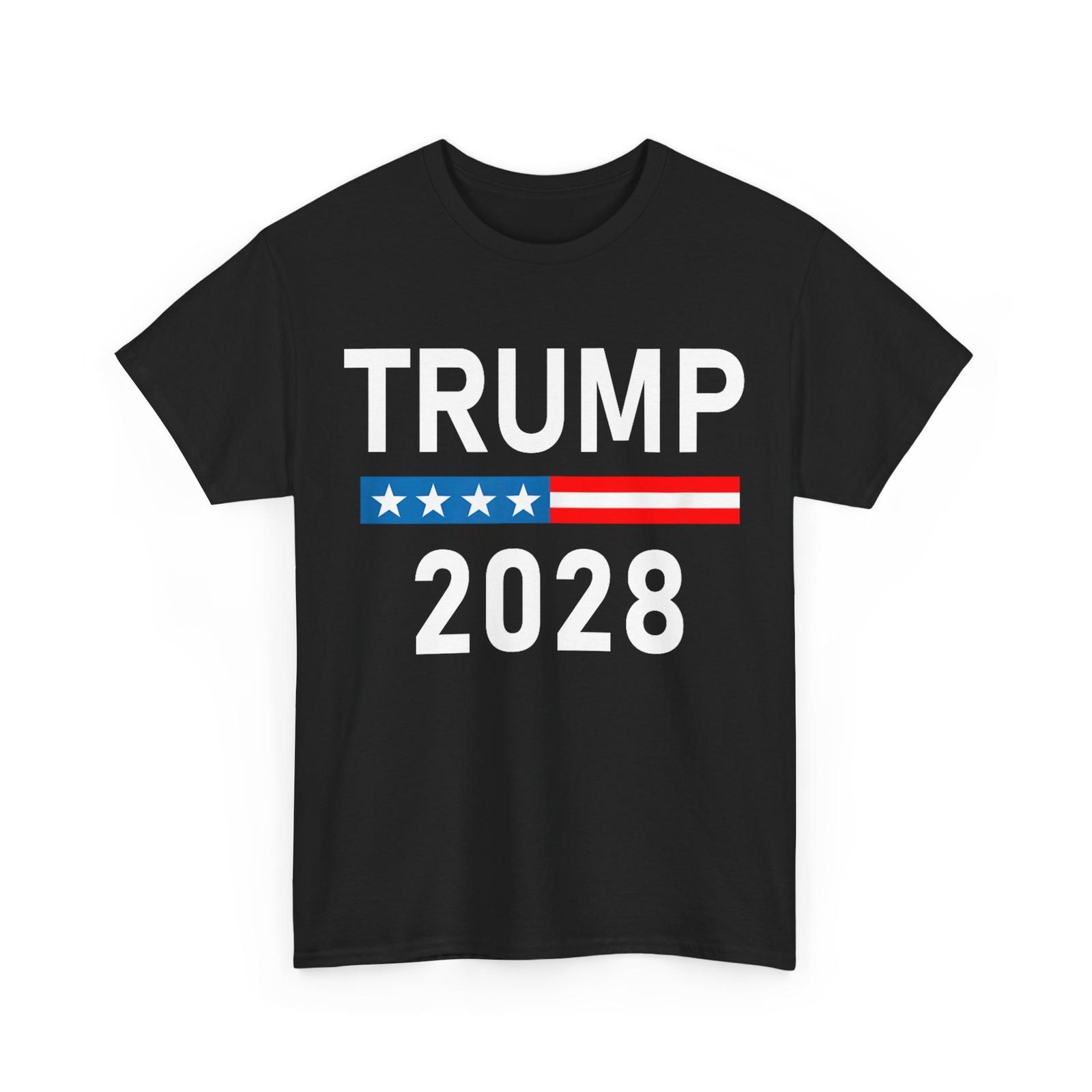 Red Hot Politics President Donald Trump 2028 T-Shirt XXXXL