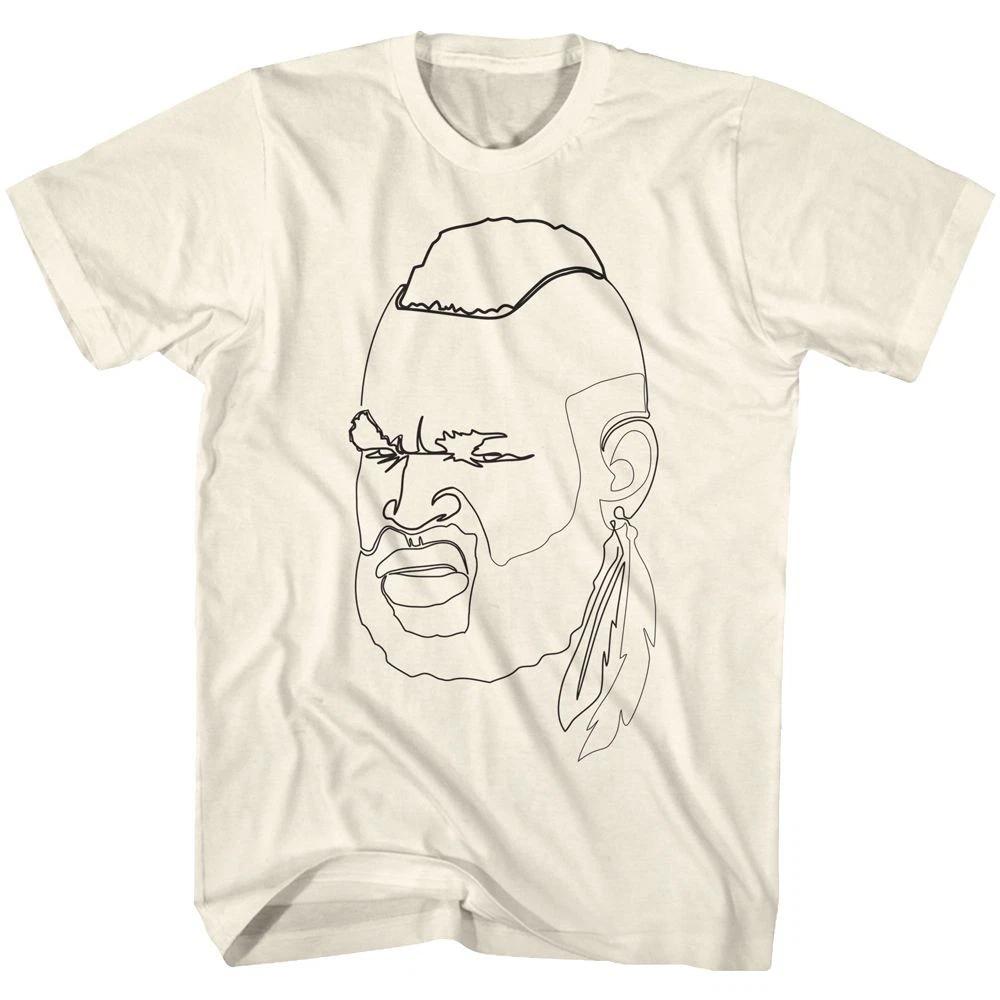 Mr. T One Line Mr. T Natural Icon  Children s T-shirt 140