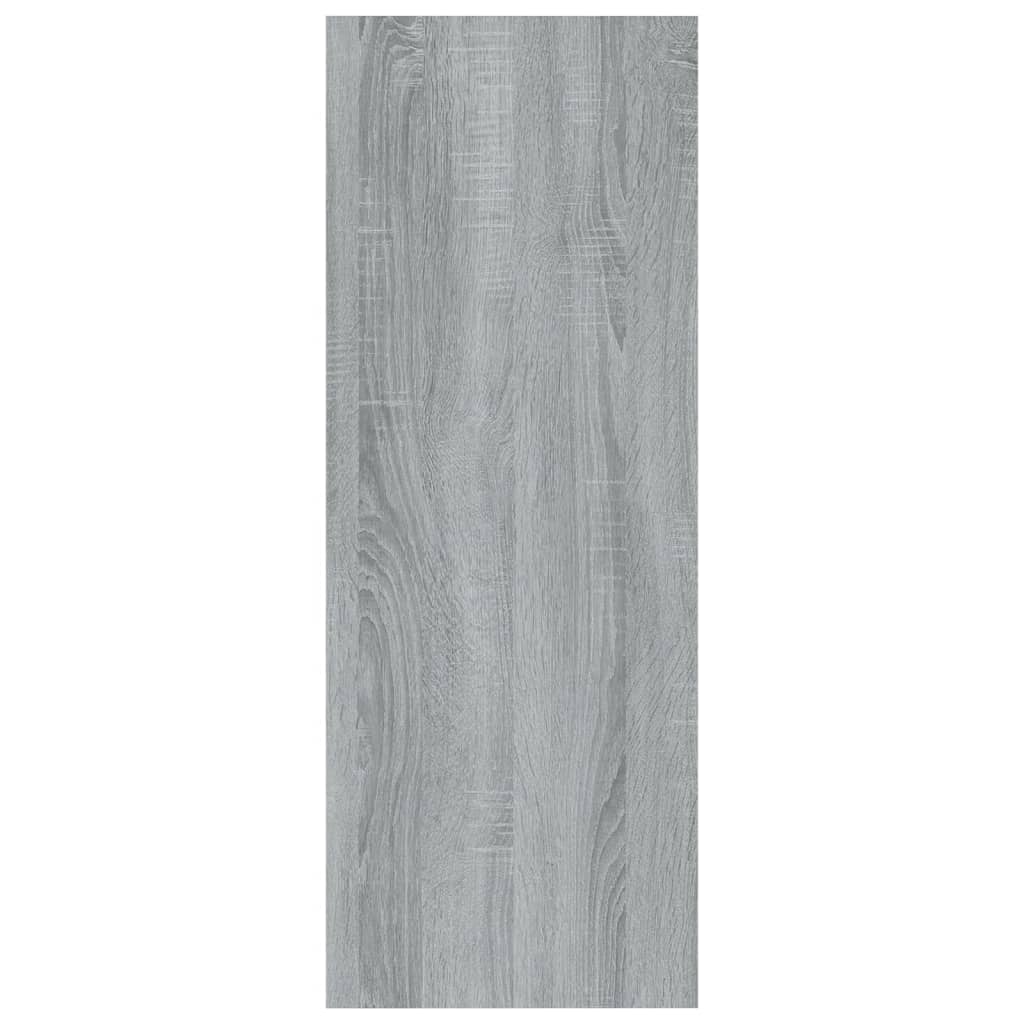 Console Table Grey Sonoma 78 x 30 x 80 cm Particleboard