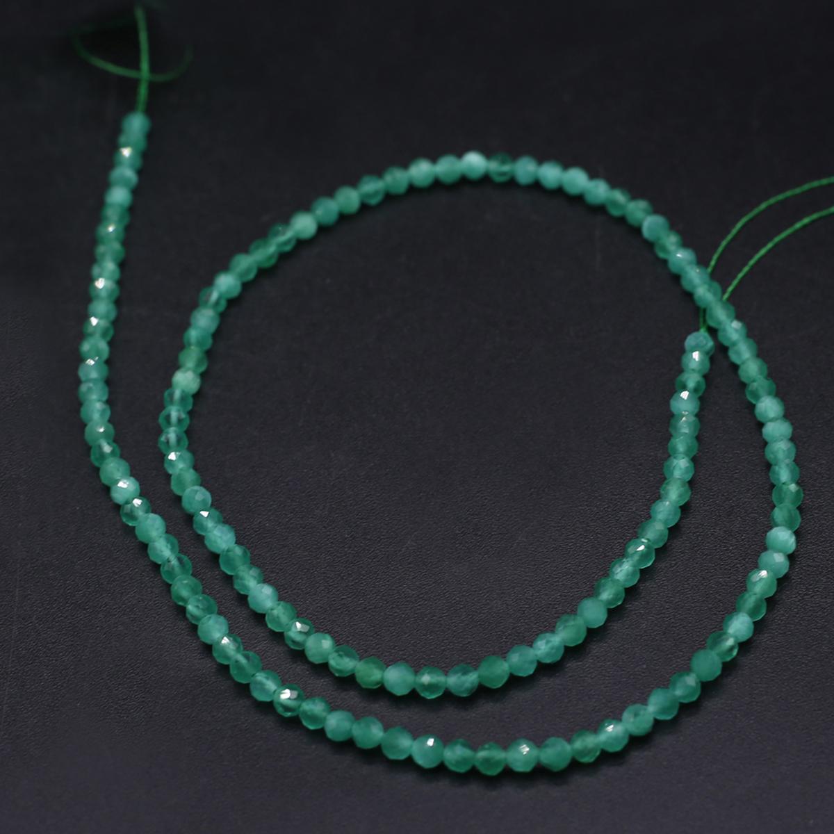 

1 нить, граненые бусины из натурального камня, модные опаловые бусины-разделители для изготовления ювелирных изделий, DIY ожерелья, браслеты, подвесные декоративные аксессуары 38 см 1String/38cm