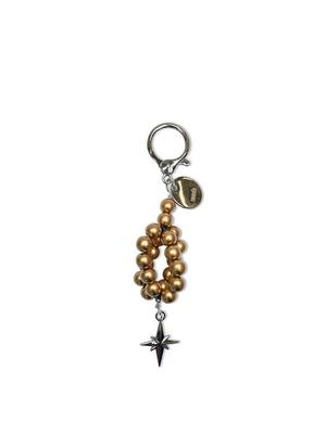 UNDEI WINK BALL BAG CHARM Gold