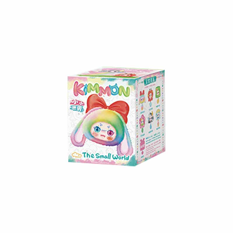 The Kimmon Small World Series Creative Doll Backpack Pendant Cute Kawaii Keychain Decoration Surprise Fun Gifts