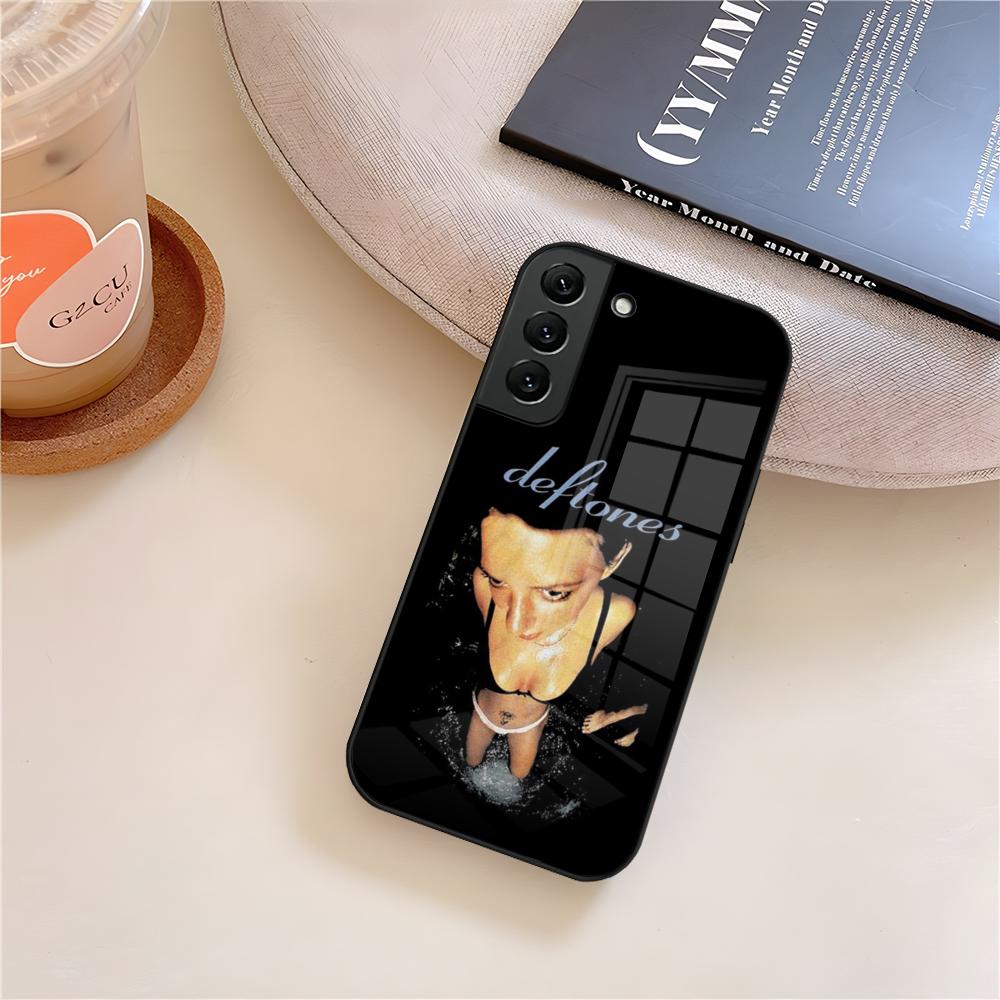 

Модный Стеклянный Чехол Deftones Для Телефона Samsung Galaxy S26 S25 S21 S22 S24 S23 S20 Ultra Fe Plus A16 A24 A55 A53 Coque Galaxy S24 FE