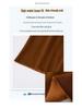 Hoher Taillen-Dicker Samtstrick-Bleistiftrock mit Schlitz - Mittellang Herbst/Winter