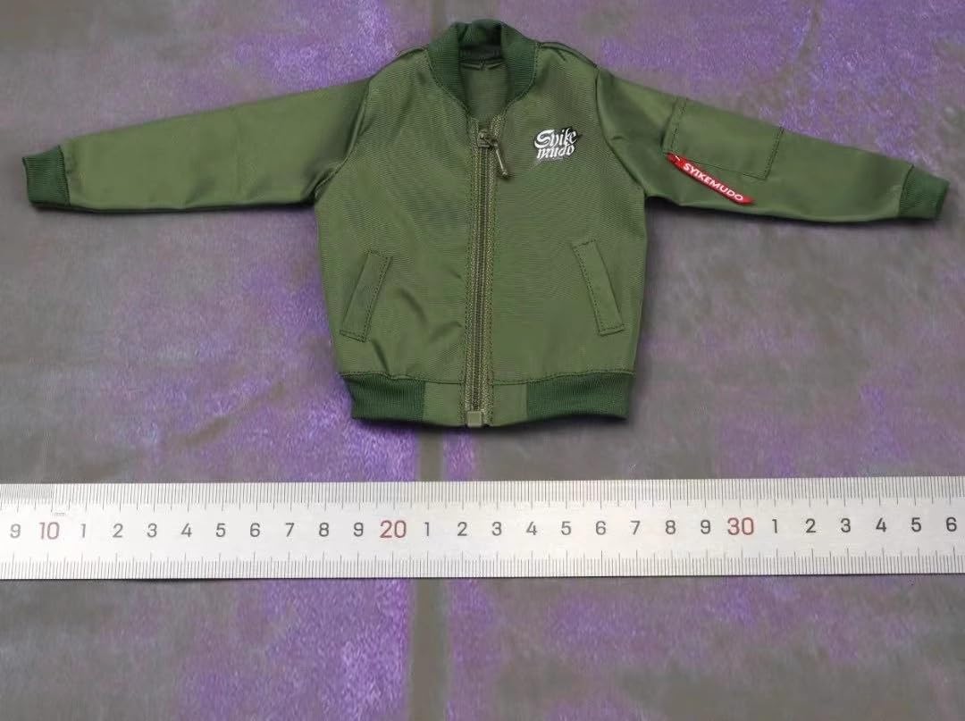 

[TOYBARJAPAN] Фигурка масштаба 1/6, совместимая с телами TBLeague и другими телами SYIKE MUDO STUDIO SKM001 Куртка-бомбер для мужских и женских тел (тело