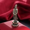 Pure Brass Lotus Guanyin Statue Lotus Guanyin Brass Buddha Sculpture  Desktop
