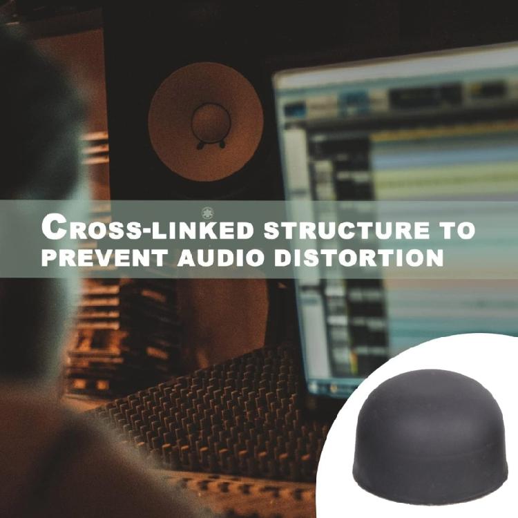 30mm NonSkid Shock Absorbing Silicone Feet Adhesive Mats For Speaker Cabinets Vibration Isolators Pad Secure Installation