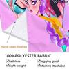 Kpop Demon Hunters Wall Tapestry Aesthetic Wall Hanging Printed Fabric Blanket Decorative Tapestries For Bedroom Living Room Home Decor