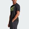 adidas Hiit Graphic Training Tee Men Tops Black IL7008