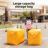 1-4PCS Moving Storage Bag Extra Large Woven Quilt Organizer Durable Laundry Tote for Travel Blanket Comforter Clothes Storage