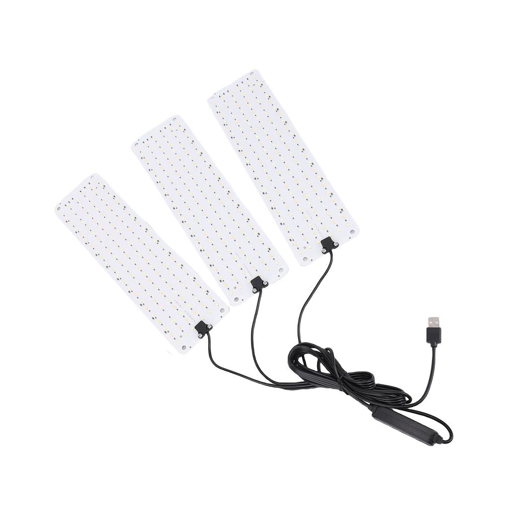 LED Grow Lights Full Spectrum Indoor Plant Growing Lamp Timer Function High PPFD Energy Saving