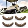 4PCS Club Car Brake Shoes 70794G01 JG5‑F5330‑00 Replacement for EZGO TXT Gas Elec 97‑09.5