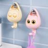 2pcs Self-adhesive Animal Decorative Hook Cartoon Wall Shlef Hanger  Storage Rack