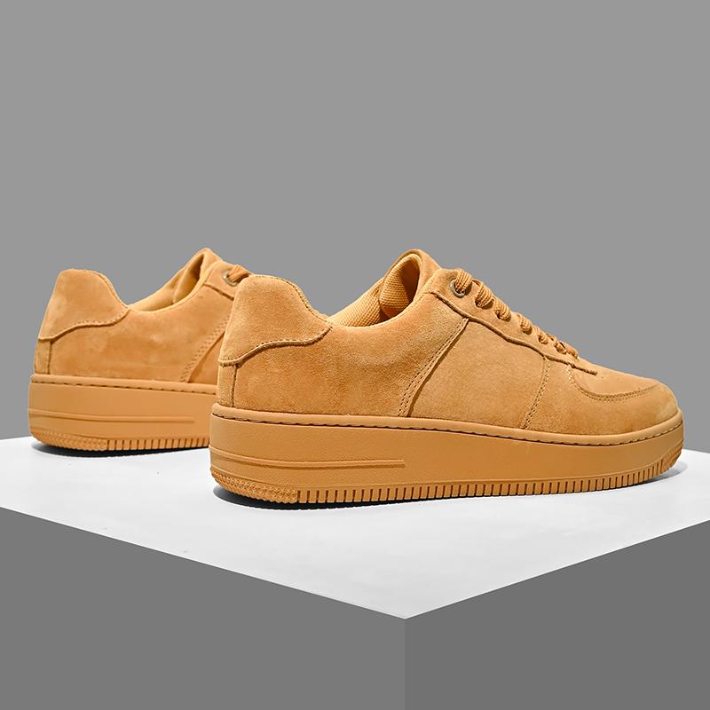 Men's Low-Top Sneakers Casual Leather Shoes 38-44