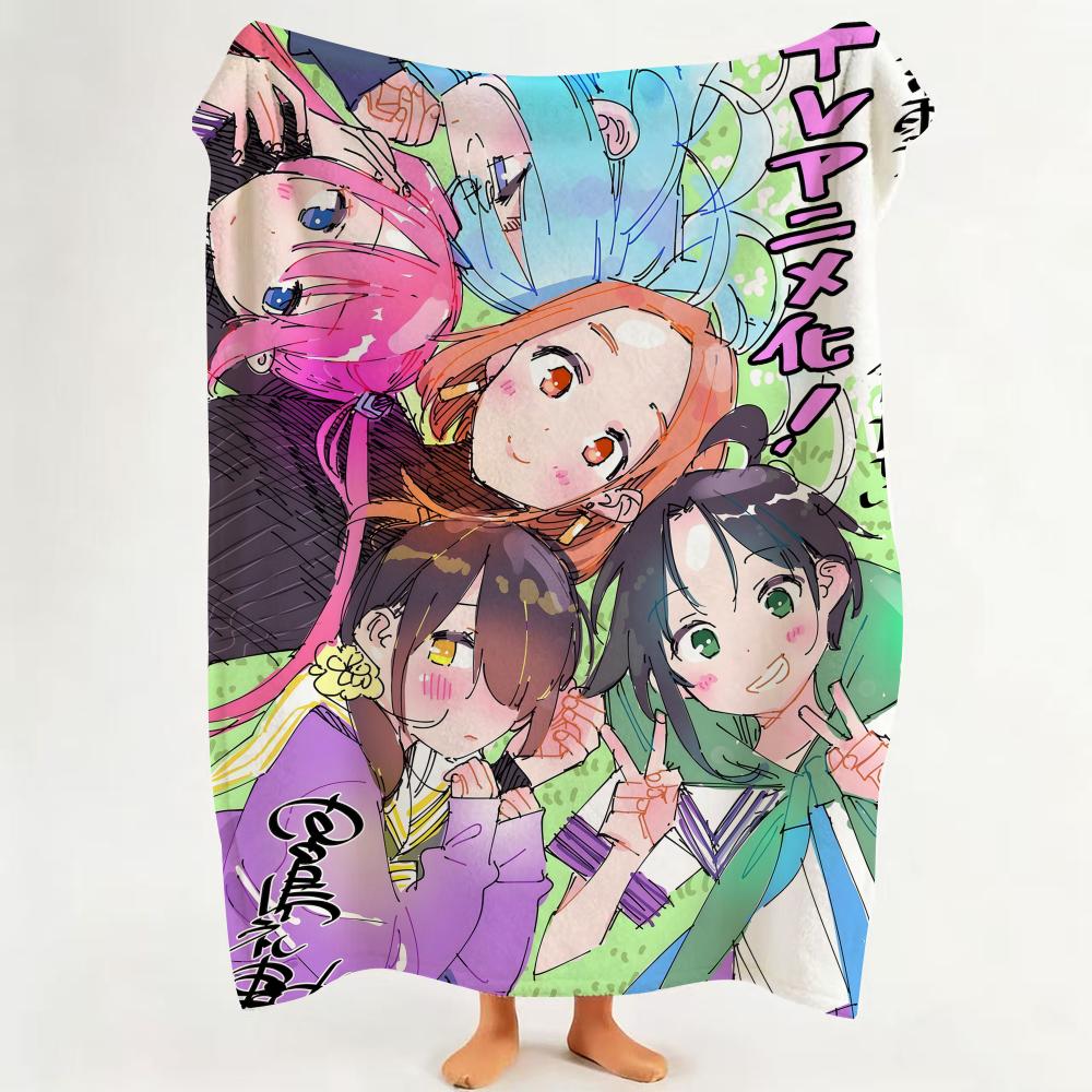 Anime The S Shiunji F Family C Children  Flannel  Blanket Suitable for Sofa Living Room Bedroom