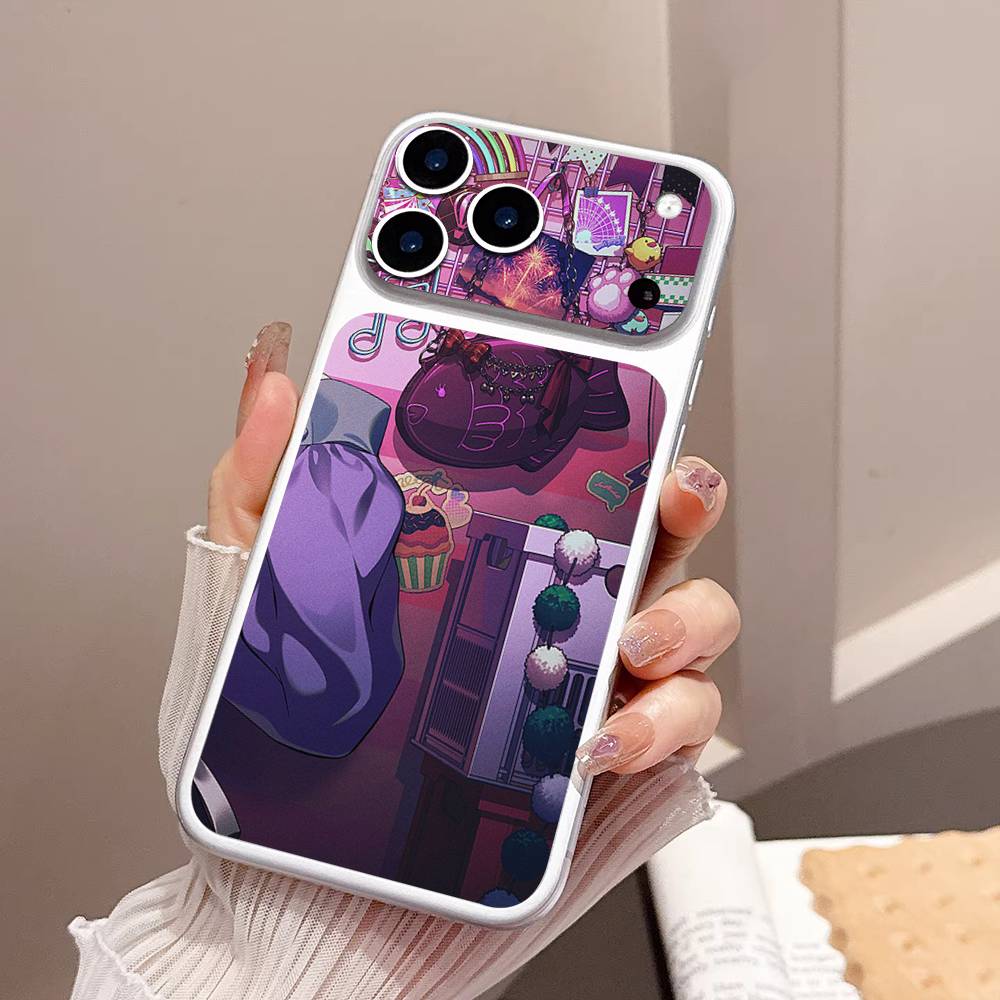 Aphmau Cute Girl Funny For Apple IPhone 17 Pro 17 Pro Max Back Cover Decal Wrap Skin Colorful Rear Protective Sticker Film