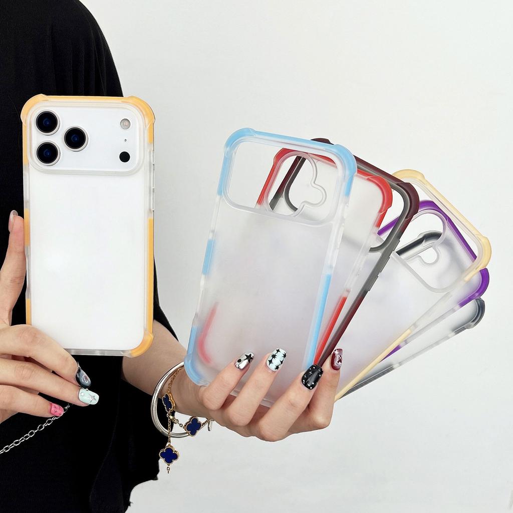 The New iPhone11Pro Acrylic Skin Oil Mobile Phone Case Is Suitable for Apple Translucent Matte Airbag Anti-drop.