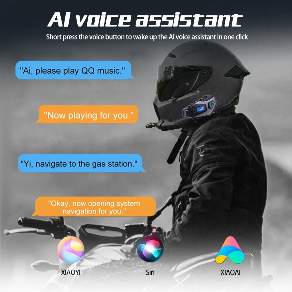 1080P HD Video Dashcam Wide-angle Lens FM+Bluetooth Motorcycle Helmet Headset Wireless Camera Waterproof Motorbike Recorder