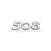 Metal Car Body Side Emblem Number Sticker for Peugeot 206 207 208 301 307 308 408 508 Rear Trunk Badge Decals Accessories