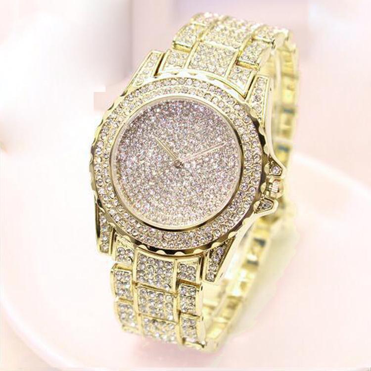 Explosive Rhinestone Alloy Steel Belt Watch, Women'S Fashion, Gypsy Women'S Watch