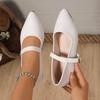 Fashion 2025 Spring Single Shoes Fashion Shallow Slip On Women Flat Shoes Ladies Casual Outdoor