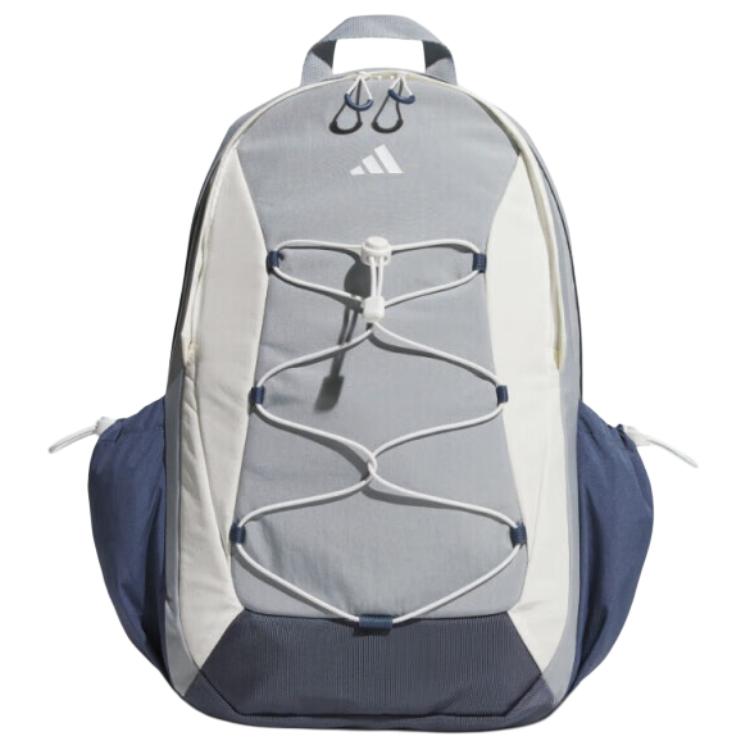 

Adidas Рюкзак из переработанного нейлона, большой размер, унисекс, серебристо-серый и ярко-белый и нежно-чернильный, Adidas 2025Q2-KKS85-JX5012
