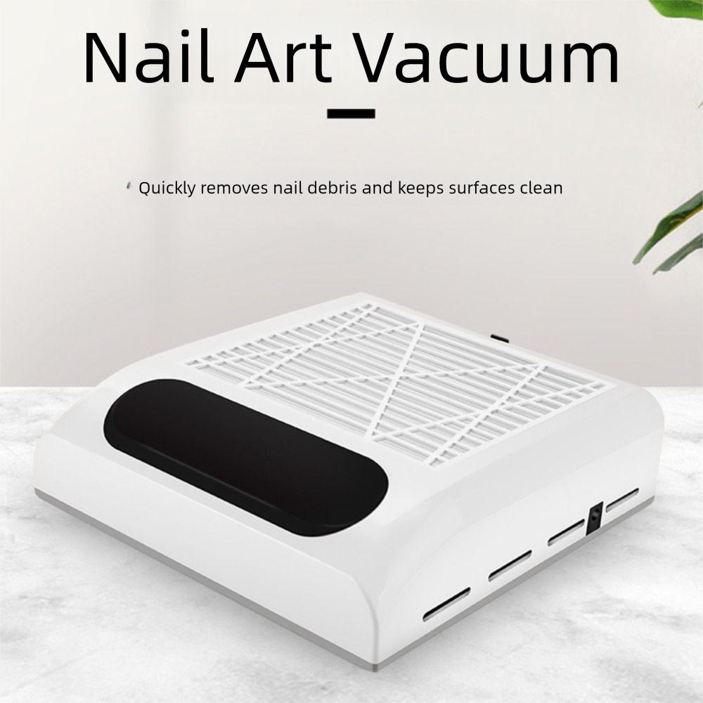 Removable Filter Screen Nail Dust Collector 80W Manicure Machine Tools UV Gel Polish Dust Fans DIY