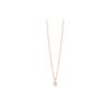 & Co.. Solitaire Serie Vier-Krallen-Fassung Diamant Zierlich 18K Gold Halskette Damen Halskette GRP06422