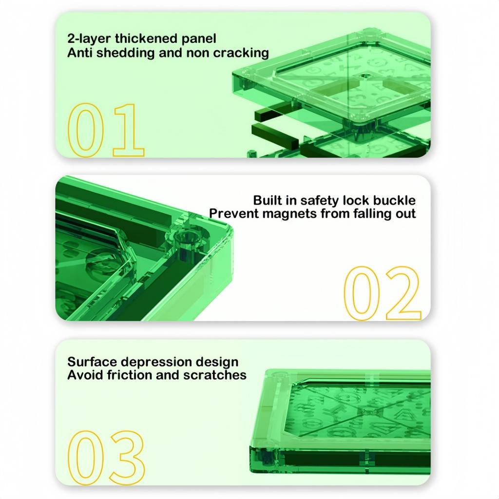 Magnetisches Baustein-Set, 90 Teile, Thema Waldtiere, Lernspielzeug für Kinder, Fördert Feinmotorik & Vorstellungskraft