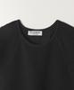 Tudument Puff Sleeve Round Neck Knit Top Black