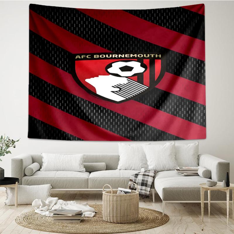1PC Afc Crest Printed Tapestry Room Decoration Wall Hanging for Living Room Bedroom, Dormitory, Birthday and Christmas Gifts