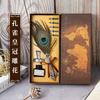 Vintage Black Ink Wedding Gift Signature Pen Office School Accessories Feather Quill Ballpoint Pen