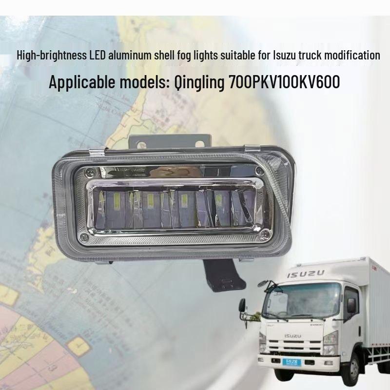 LED Headlights for Isuzu: High Brightness, Focused Light, Easy Install, Ideal for Low Beam Projector Lens Retrofit.