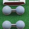 Golf Practice Double Ball with Tube Balance Putting Trainer Dual Ball Training Aid