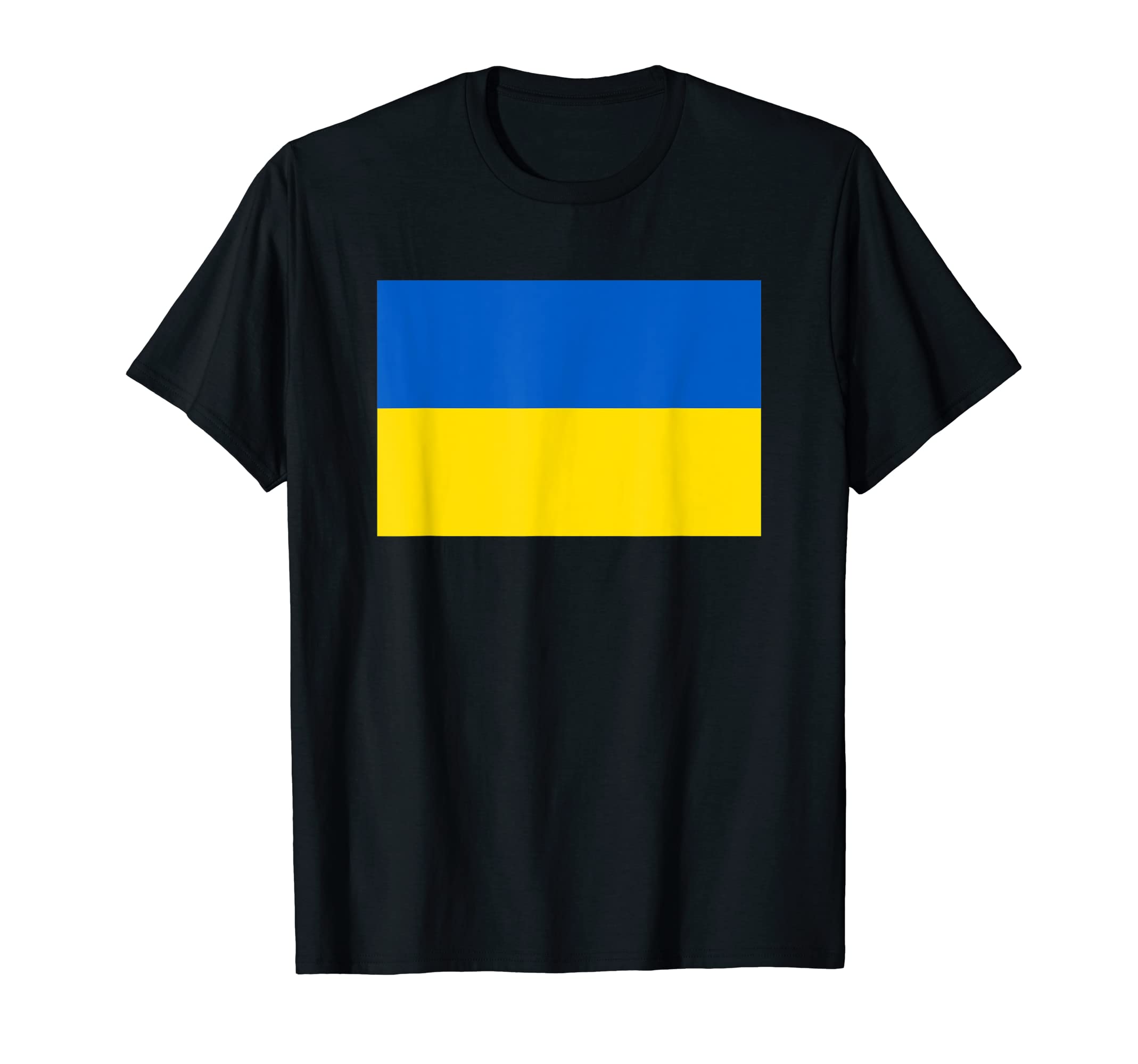 

Футболка з дизайном прапора України чорний