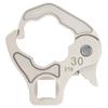 TONE Quick Open Claw Foot Wrench Drive Width Across Flats 30mm 4QCF-30 12.7mm (1/2")