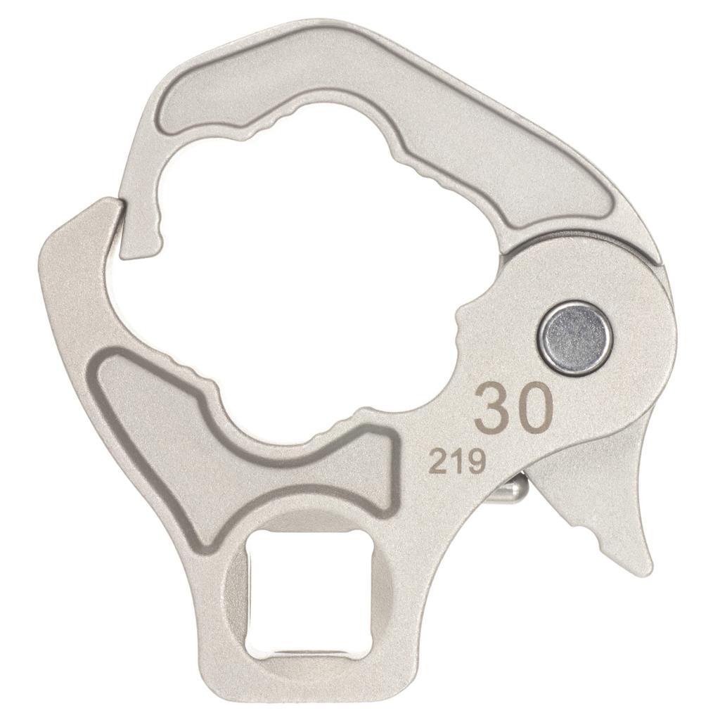 TONE Quick Open Claw Foot Wrench Drive Width Across Flats 30mm 4QCF-30 12.7mm (1/2")