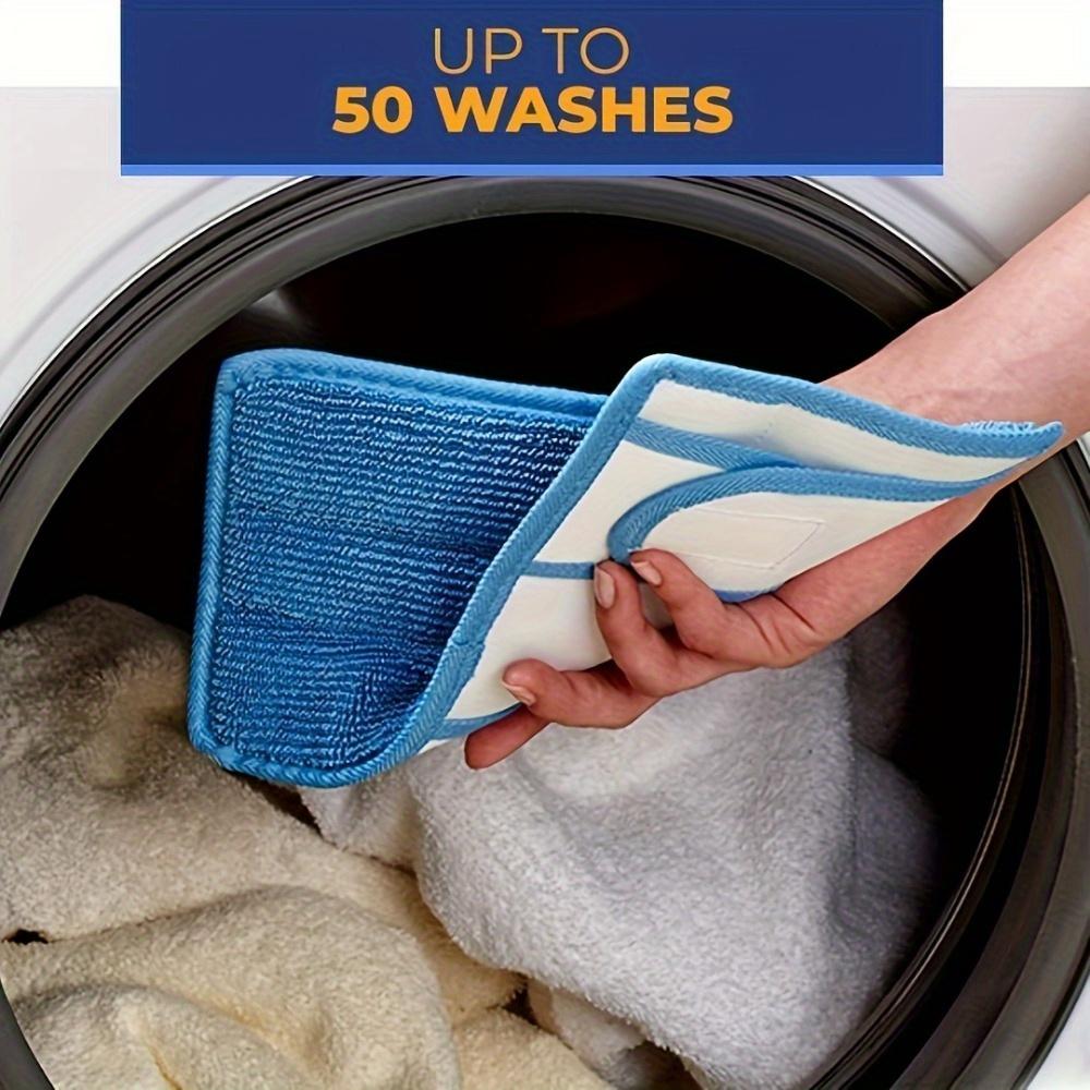 2/4pcs, replaceable mop pads, mop cloth, suitable for commercial/ hotel use