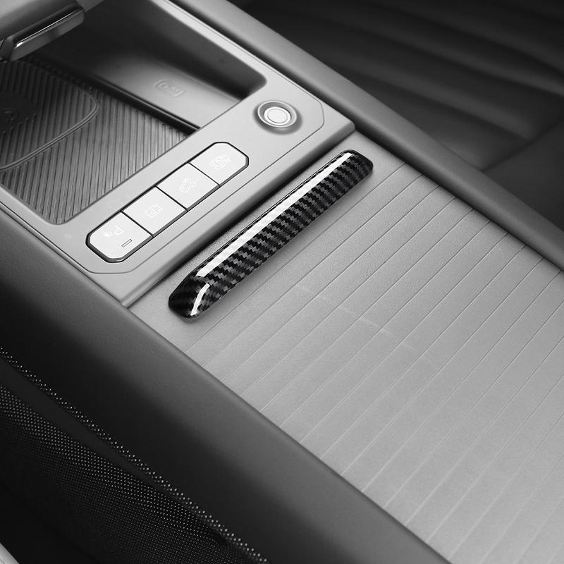 Für Kia EV9 Mittelkonsolen-Dekorationsleisten Abdeckung Innenraumleisten Style Auto-Tuning ABS-Zubehör