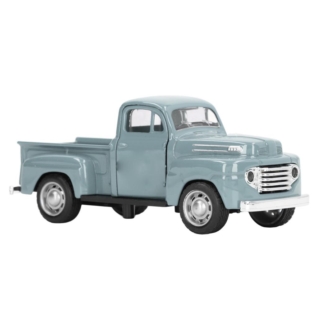 1:32 Pull Back Pickup Truck for Kids Boys Simulated Safe Alloy Toy Pickup Truck Model Cars for Yard