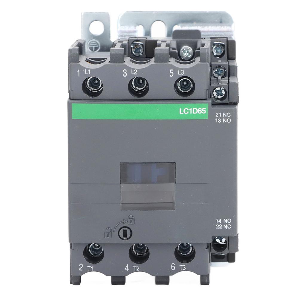 AC Contactor Low Voltage Industrial Electric AC Contactor 380V 65A for Industrial and Mining Enterprises AC48V Coil