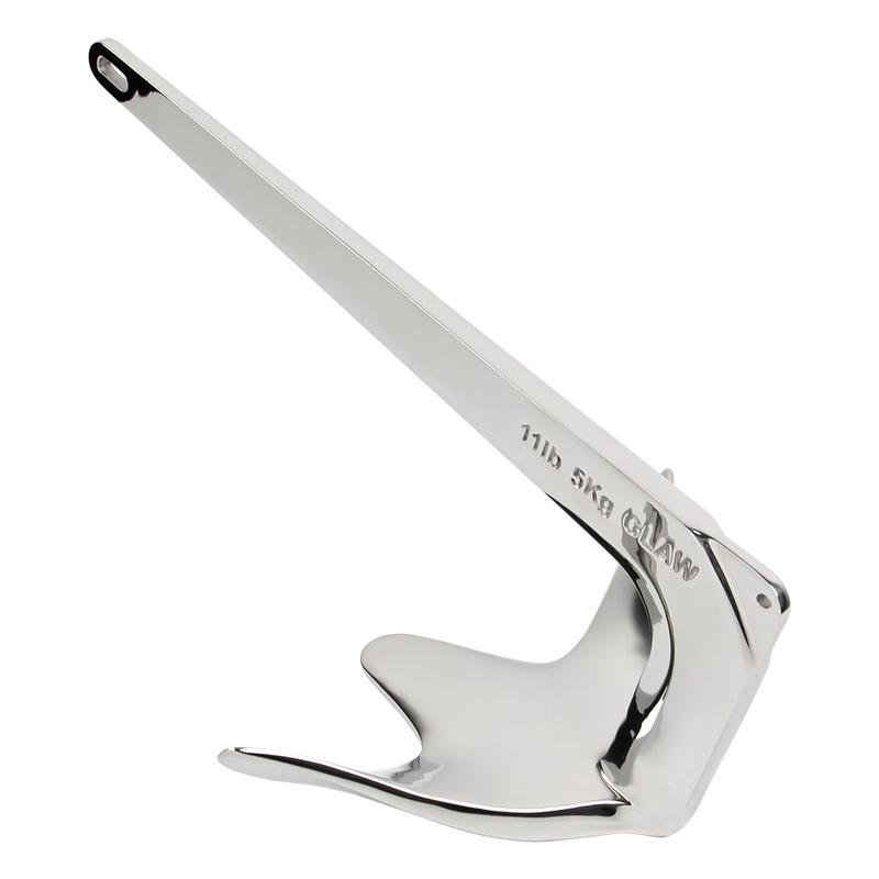 316 Stainless Steel Bruce Style Boat Anchor Versatile Marine Accessories for Boat Yacht Mooring