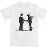 Vintage Wish You Were Here Rock  T Shirt Men Women's Cotton Fan Gift Tees Shirt Summer Clothes