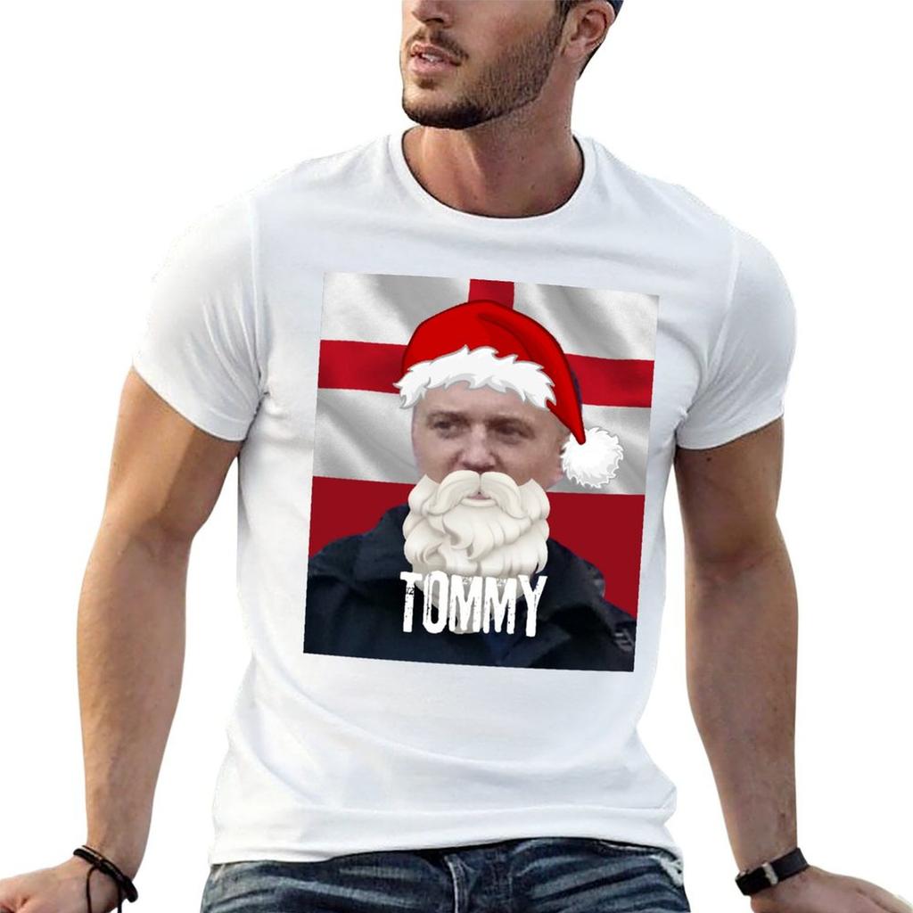 Tommy Christmas TShirt No Iron Casual Short Sleeve Top