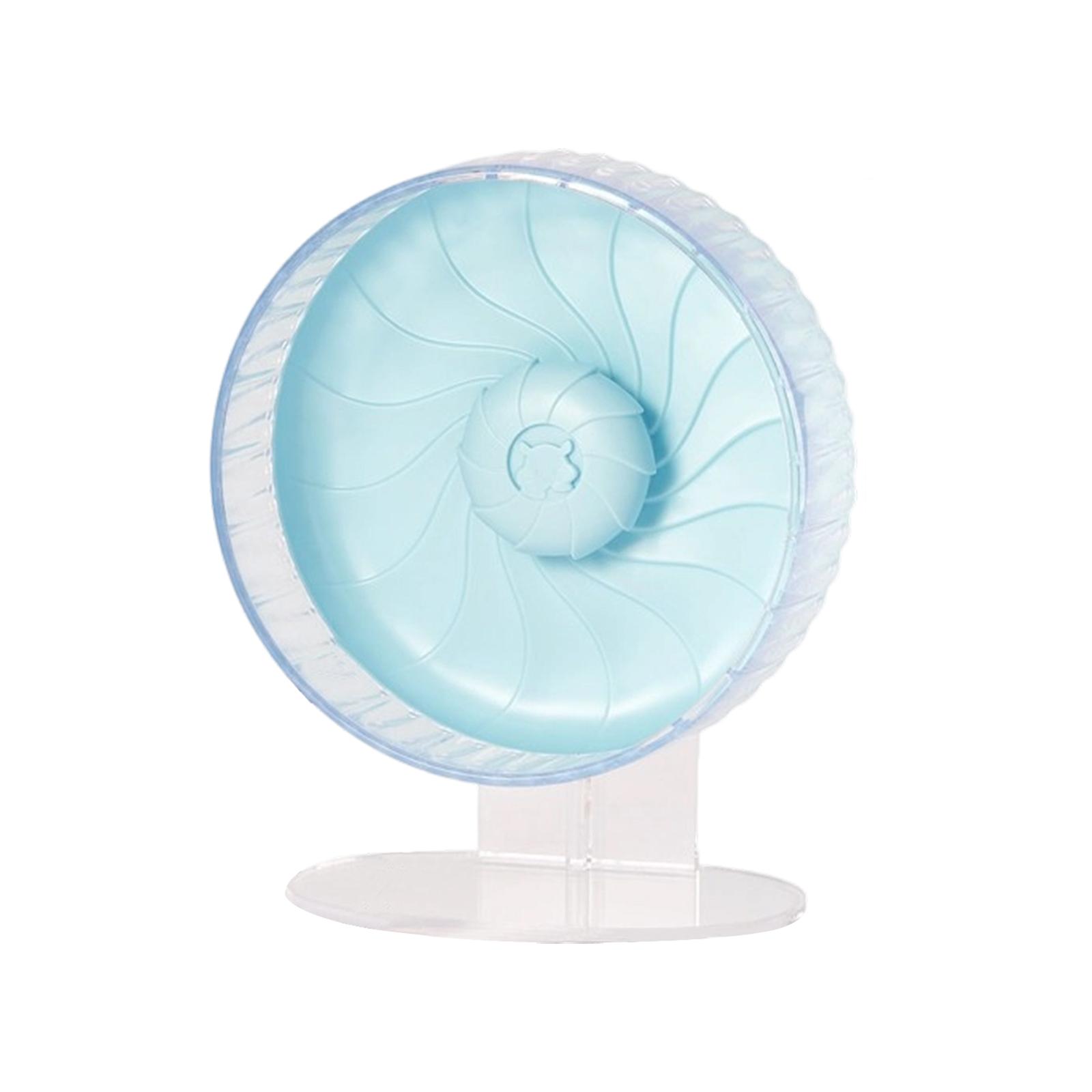 Бесшумное колесо для хомяка, 10-дюймовое колесо для хомяка (включая подставку), -подшипник Бесшумное Колесо для Бега, Подходит Для Хомяков, Ежей и Мышей. One Size