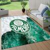 SE Palmeiras Flannel Pattern Square Carpet,Area Rug,Carpet Rug for Living Room Bedroom Sofa Playroom Decor,Non-slip Floor Mat