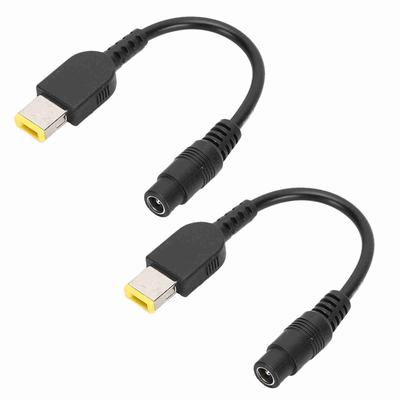 Kabel Konwertera Zasilania 5.5x2.5mm Gniazdo na Kwadratowy z Pinem Pasuje do Lenovo ThinkPad X1 Carbon YOGA 13