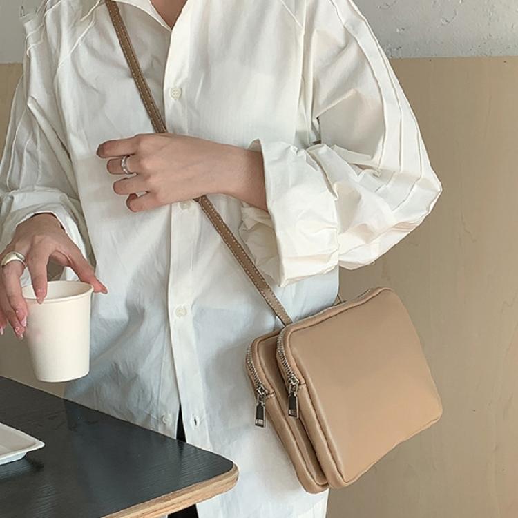 PU Leather Crossbody Bag Functional and Easy to Pair with Different Clothing